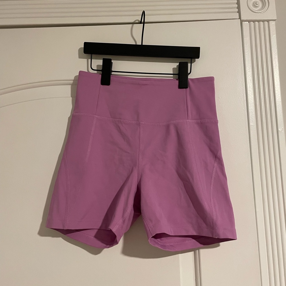 Girlfriend Collective Pink Purple Run Short